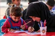 موکب «فرزندان حاج قاسم» با خادمی دانش آموزان در اربعین ۱۴۰۱