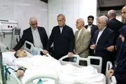 
رئیس جمهور به عیادت مجتبی رحماندوست رفت
