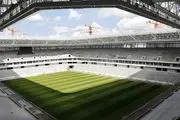 استادیوم معروف جام‌جهانی در باتلاق فرو رفت