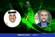 موضوع تماس وزیر خارجه قطر با امیرعبدالهیان