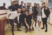 جشن تولد رحمتی در تمرین استقلال