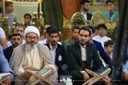 داوران محفل در حرم حضرت عباس (ع) / گزارش تصویری