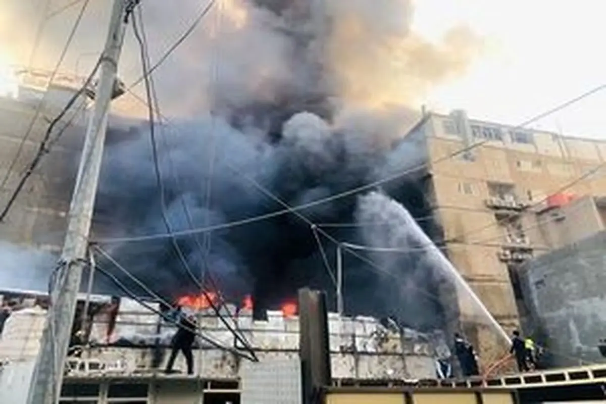 آتش سوزی در کربلا مهار شد