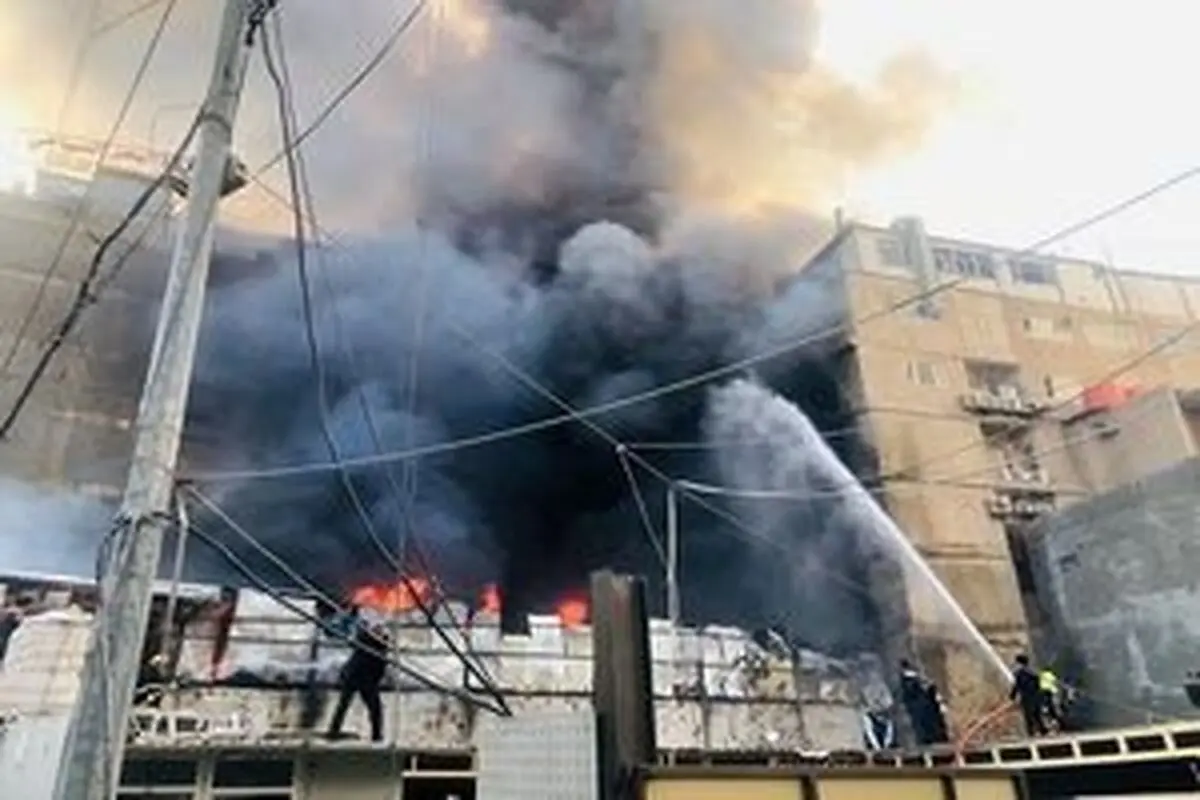 آتش سوزی در کربلا مهار شد