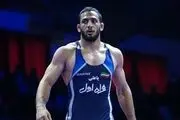 پیروزی بزرگ برای کشتی ایران/ آذرپیرا غول بحرینی را از پای در آورد