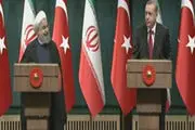 ترکی صحبت کردن روحانی در دیدار با اردوغان+فیلم 
