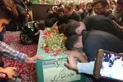 برگزاری مراسم تشییع پیکر شهید مدافع حرم از تیپ فاطمیون