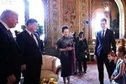 آوازخوانی نوه ترامپ برای رئیس جمهور چین+ تصاویر 