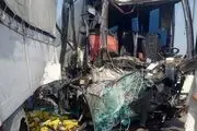 تصادف اتوبوس حامل زائران ایرانی در نجف اشرف
