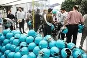  ۲ هزار کلاه ایمنی رایگان در بین راکبان موتورسیکلت خراسان شمالی توزیع‌شد 
