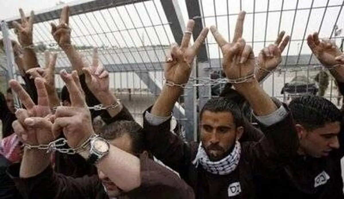 برخورد وحشیانه با اسرای فلسطینی پیش از آزادی/فیلم