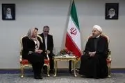 در دیدار روحانی با رئیس مجلس سوریه چه گذشت؟