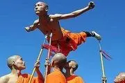 تمرینات عجیب راهبان در معبد شائولین + تصاویر