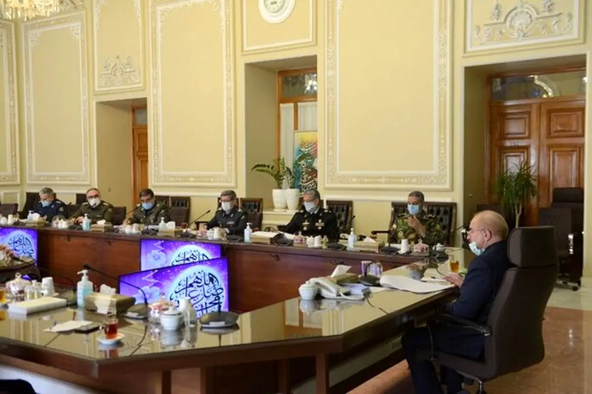 دیدار سرلشکر موسوی با رئیس مجلس