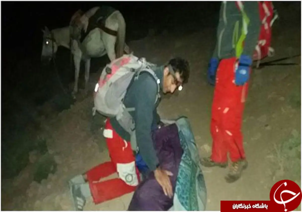 نجات کوهنورد دوچرخه سوار در قله دماوند +تصویر
