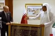 هدیه جالب ‎اردوغان به امیر قطر +فیلم
