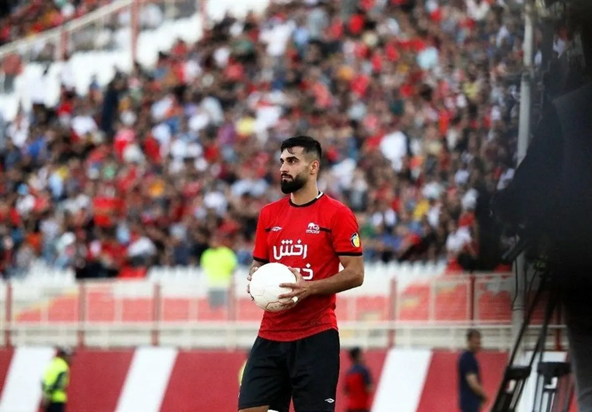 مدافع سرخها در انتظار تایید پزشک