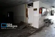 آثار حمله هوایی به دانشگاه علم و صنعت/ گزارش تصویری