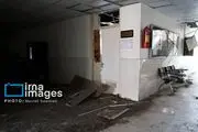 آثار حمله هوایی به دانشگاه علم و صنعت/ گزارش تصویری