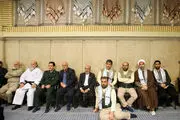 ببینید/ واکنش جالب بسیجیان در بیت رهبری