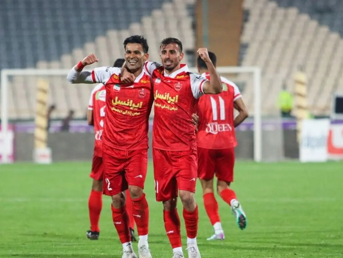 خلاصه بازی پرسپولیس ۲ - تراکتور ۰