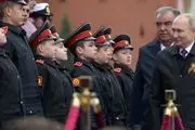 پوتین در رژه نظامی روز پیروزی