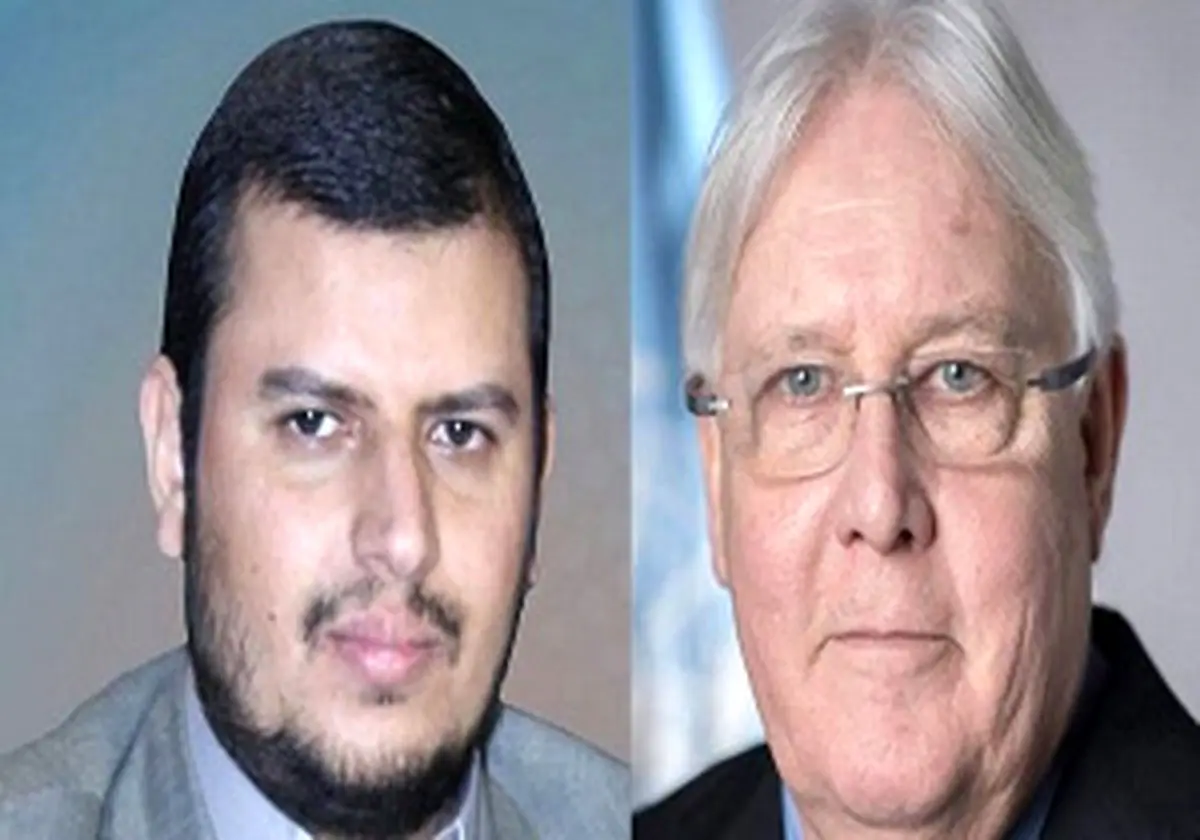 دیدار فرستاده سازمان ملل با دبیرکل انصارالله یمن
