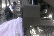 
قطار ناقوس مرگ عابر پیاده را رقم زد

