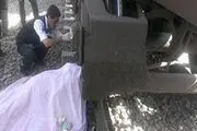 
قطار ناقوس مرگ عابر پیاده را رقم زد
