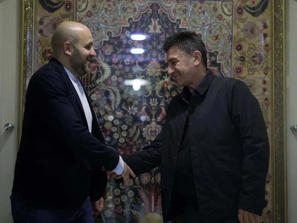 دستیار ایتالیایی امیر قلعه‌نویی سوژه شد+عکس