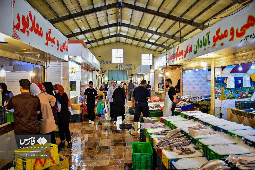 بازارماهی فروشان آبادان/گزارش تصویری