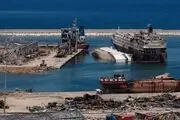 انتقال چند نوع ماده شیمیایی از بندر بیروت
