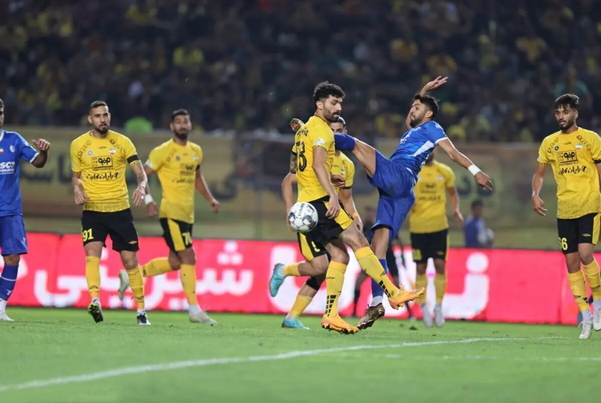 استقلال 1  - سپاهان 1 / تساوی استقلال و سپاهان به نفع تراکتور و پرسپولیس