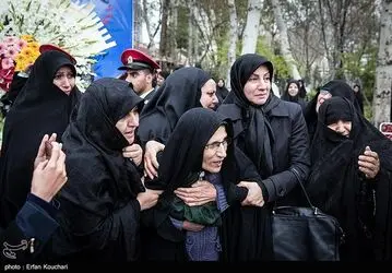 تشییع شهدای پلیس تهران
