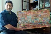 گفتگو با مجموعه‌دار قوطی کبریت های زیبا+تصاویر