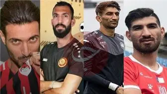 فوتبالیست‌های جدا شده از لیگ برتر/از شهریار تا شجاع