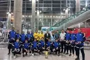 تیم ملی هندبال ساحلی به کشور بازگشت
