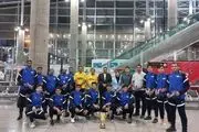 تیم ملی هندبال ساحلی به کشور بازگشت

