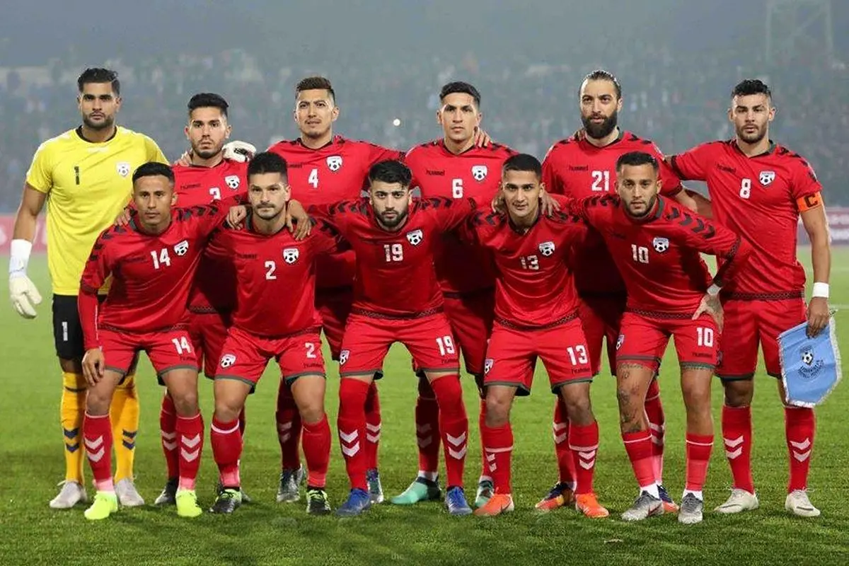 تیم ملی طالبان به جای افغانستان مقابل تیم ملی ایران! +عکس