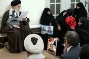 جزئیاتی از دیدار خانواده شهدای یگان صابرین سپاه با رهبرانقلاب