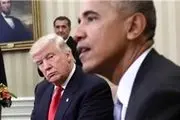 واکنش اوباما به ادعای شنود تماس‌های ترامپ