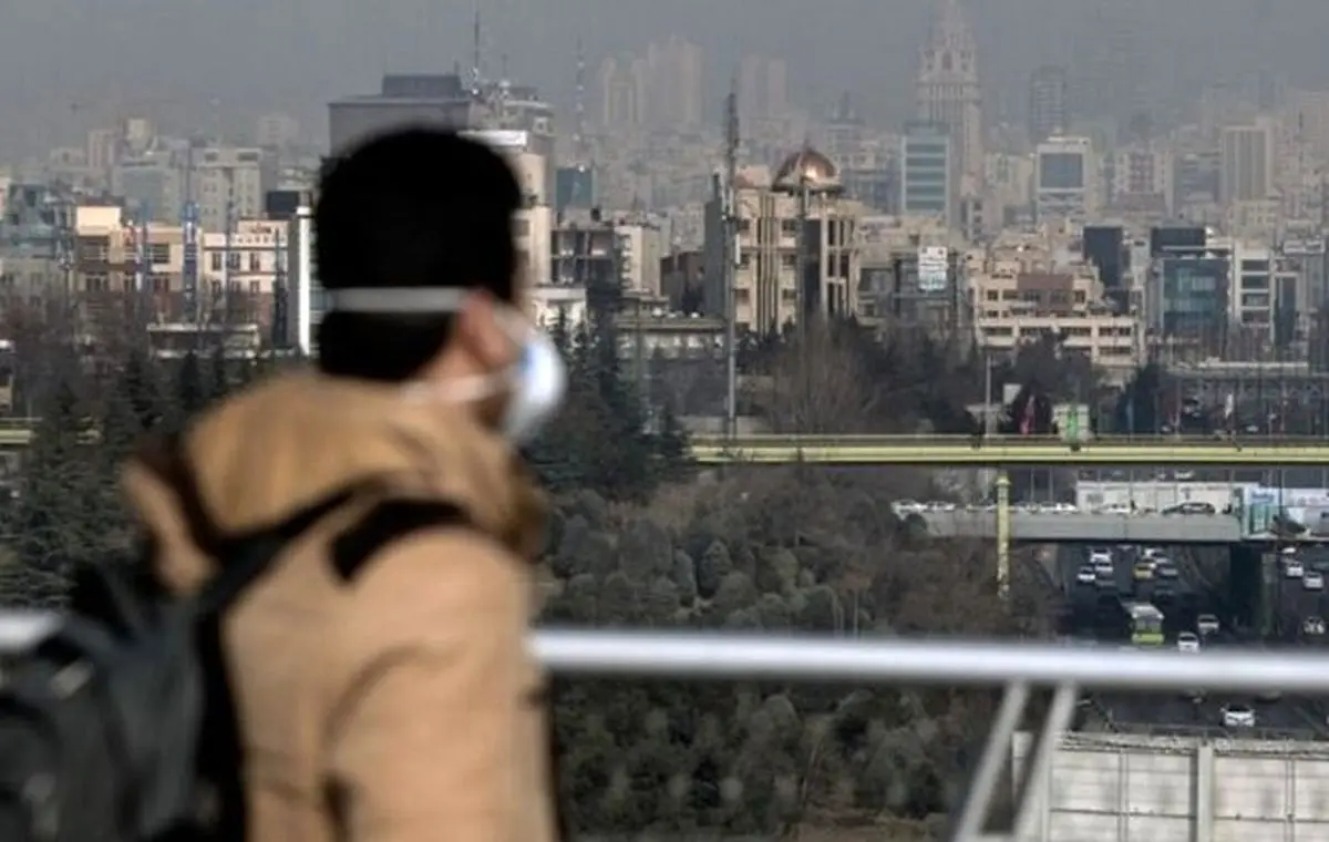 کاهش کیفیت هوا در مناطق پرتردد تهران
