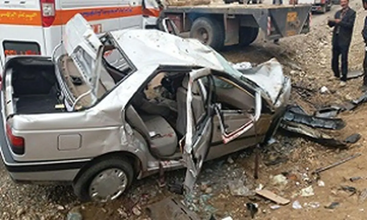  مادر باردار در حادثه رانندگی جان باخت