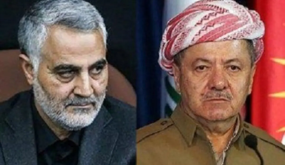 سردار سلیمانی به بارزانی چه گفت؟