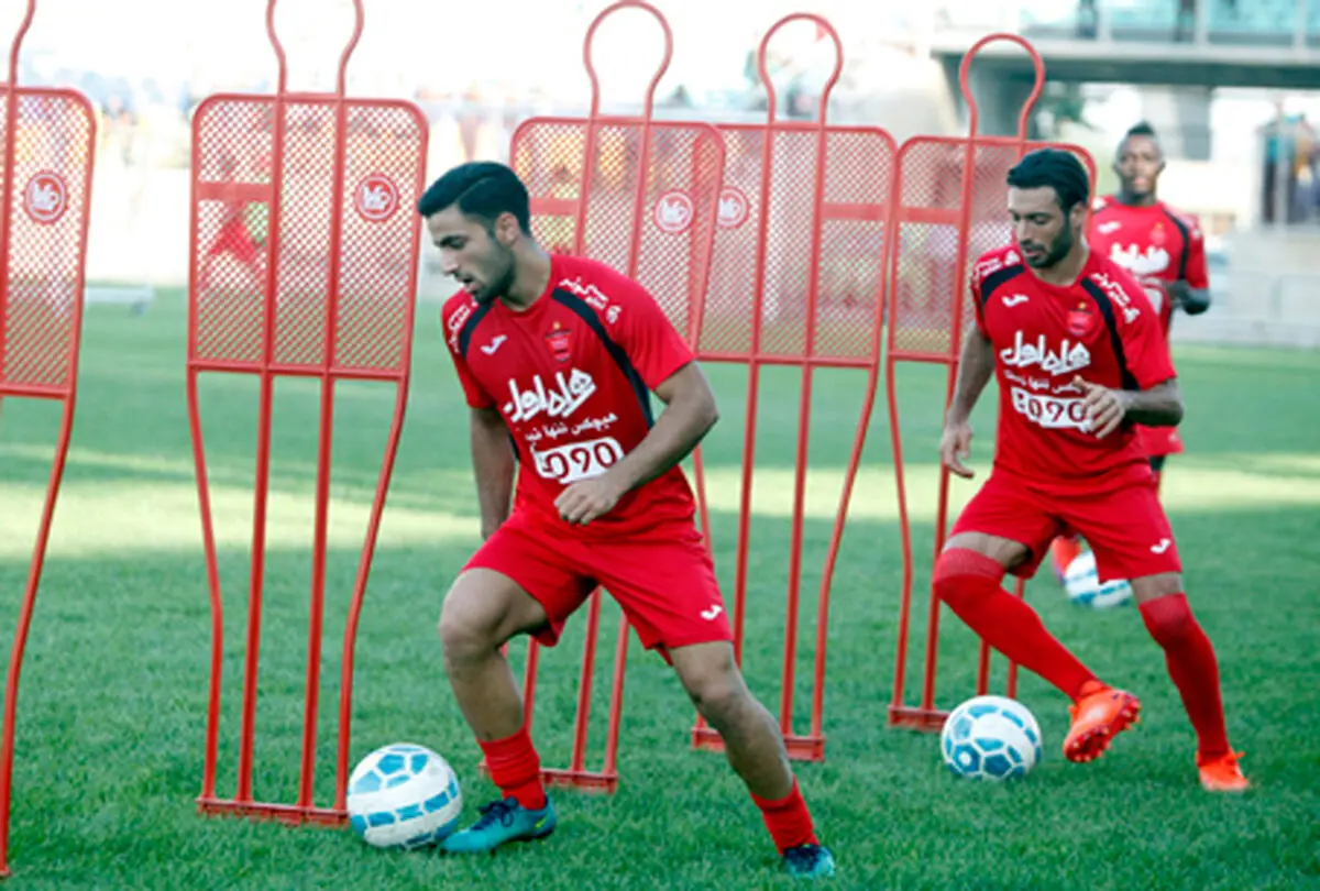 گزارش تمرین پرسپولیس/ غیبت محسن مسلمان