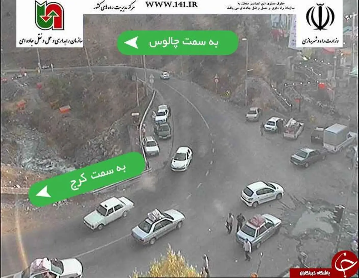 
ترافیک روان درجاده های ارتباطی مازندران+تصویر
