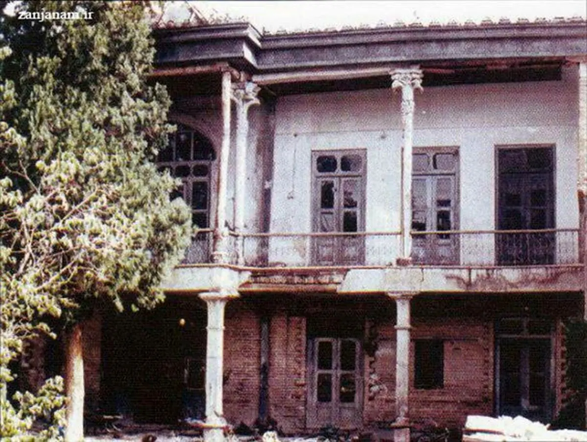 نمایی از عمارت خدیوی زنجان یکی از آثار ملی ایران +تصاویر