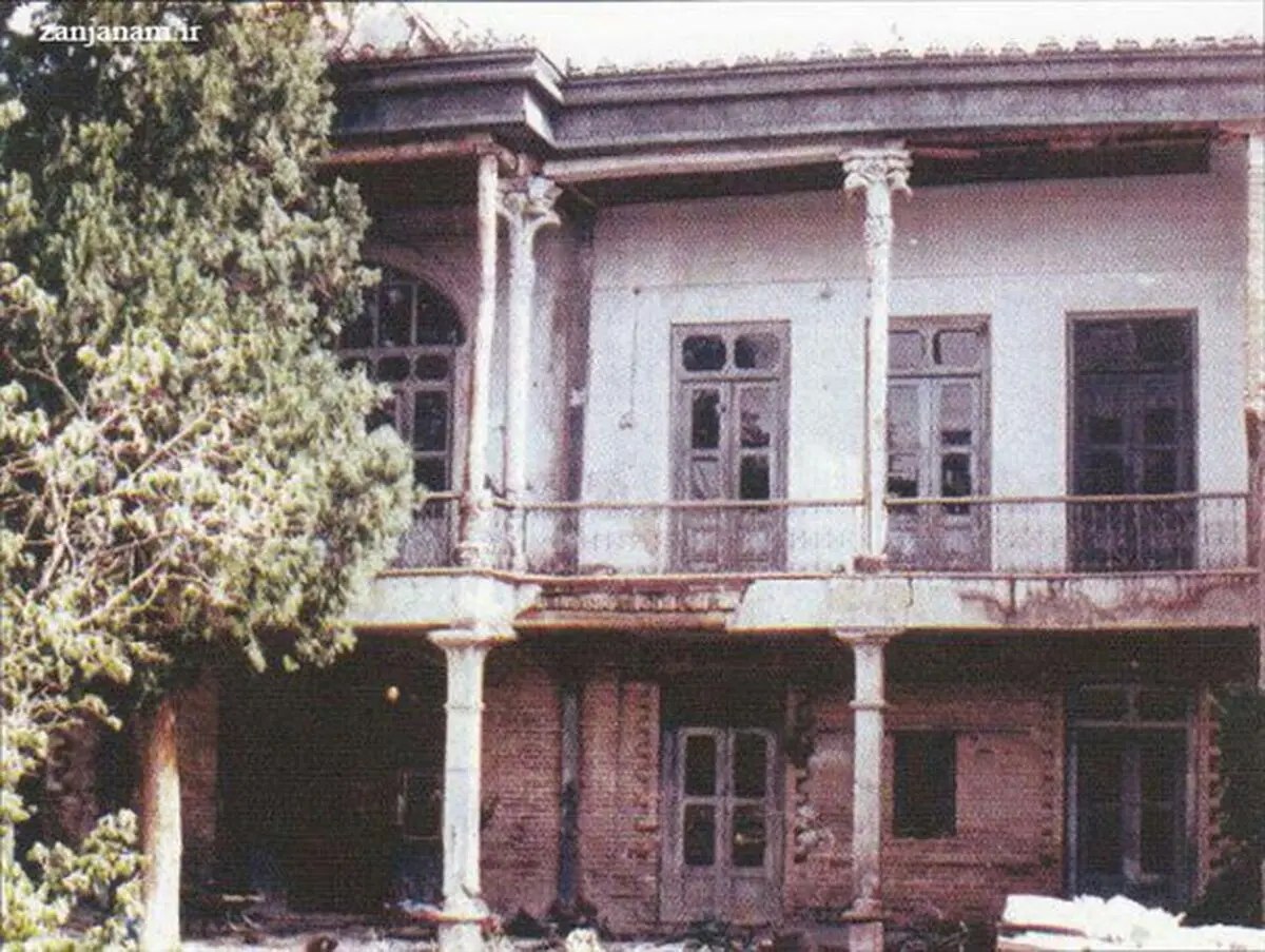 نمایی از عمارت خدیوی زنجان یکی از آثار ملی ایران +تصاویر