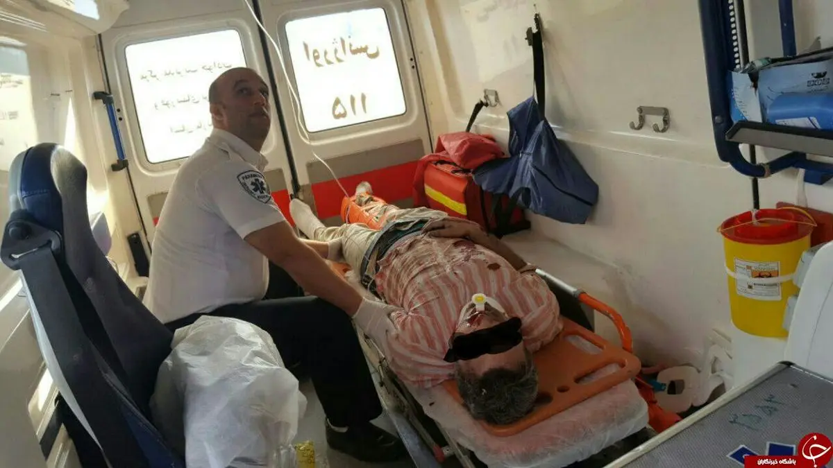 مرگ عابر پیاده بر اثر برخورد کامیون + تصویر