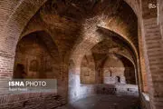 کاروانسرای تاریخی مهر/ عکس